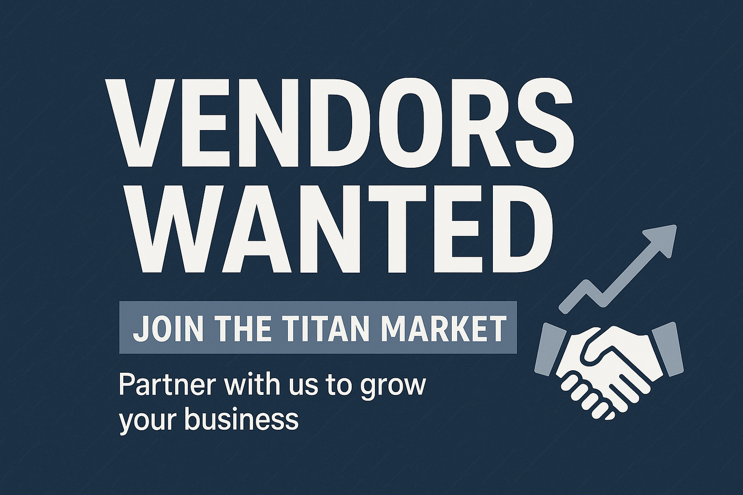 Vendors wanted